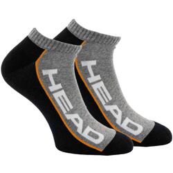 Chaussettes de sneakers de tête 2-pack 35-38 respirant et confort