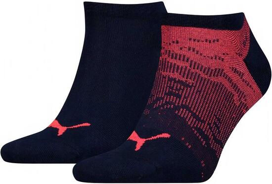 Puma Sneaker Socken Schwarz/Rot 39-42 - Sportlich und Atmungsaktiv