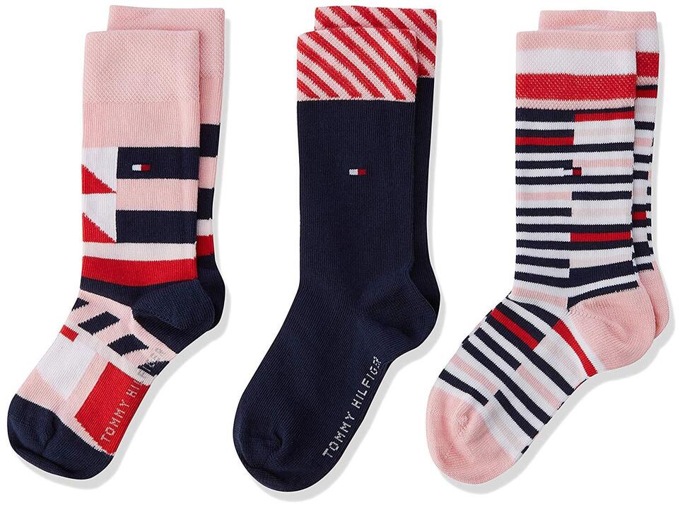 Zestaw Prezentowy Tommy Hilfiger dla Dzieci - Skarpetki Rozmiar 35-38