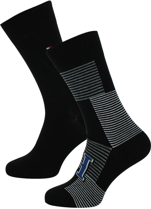 Skarpetki Tommy Hilfiger Patch dla mężczyzn 39-42 z mieszanki bawełny