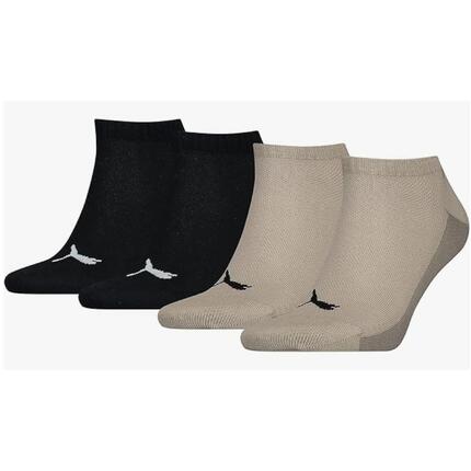 Skarpetki Puma Men Back Logo Sneaker 4-pak Beżowy Combo Mix 39-42