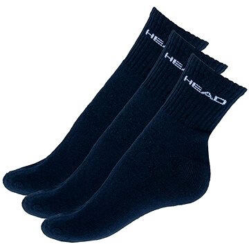 Unisex klasyczne skarpetki Navy 3 pary - Rozmiar 35-38