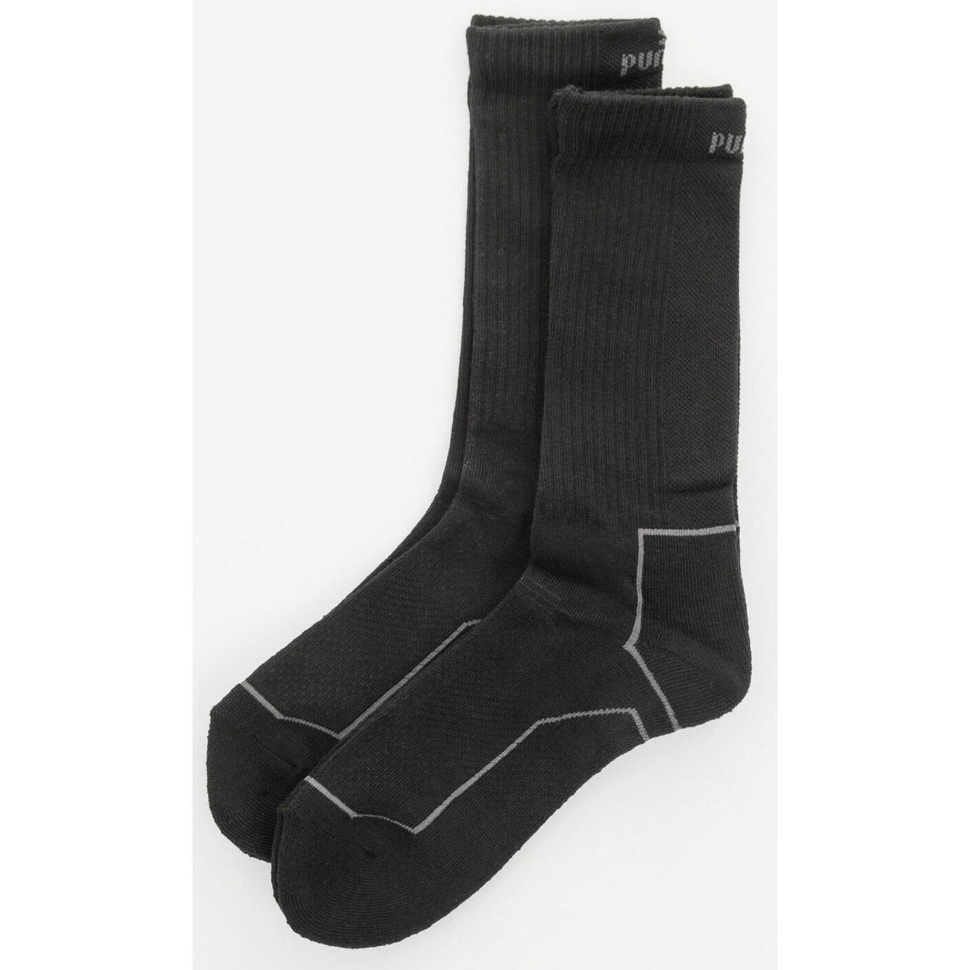 Skarpetki Sportowe PUMA Performance Crew 2-Pack Czarne 43-46