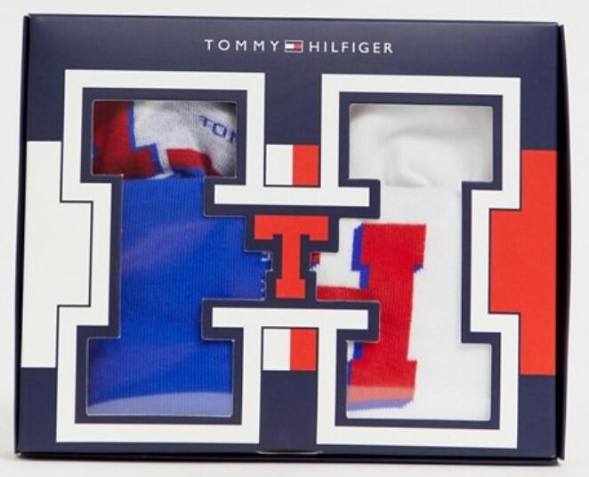 Skarpetki Unisex Tommy Hilfiger w eleganckim pudełku prezentowym