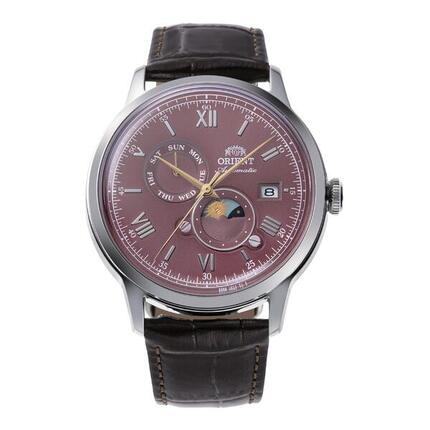 ORIENT Classic Montre - Bambino Sun & Moon RA-AK0807R
