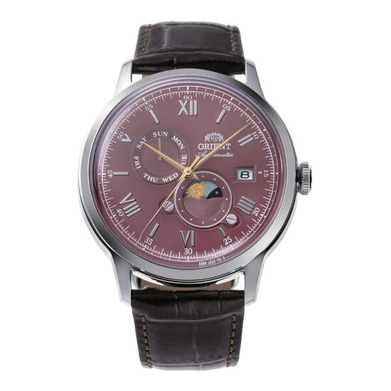 ORIENT Classic Montre - Bambino Sun & Moon RA-AK0807R