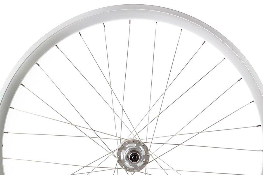 Juego Ruedas Fixie 700C 30mm Blanco/Blanco 6/7