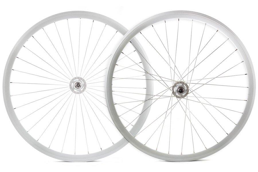 SANTAFIXIE Coppia Ruote 30mm Bianco/Bianco