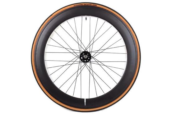 Roue Avant 60mm + Chambre à air + Pneu Noir Classic