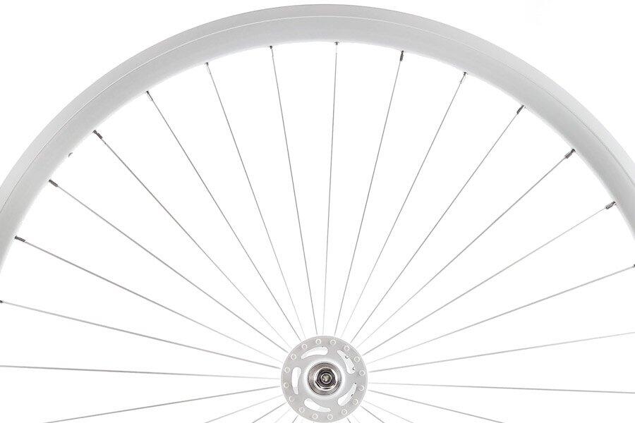 Rueda Delantera 700C 30mm Blanco/Blanco 2/3