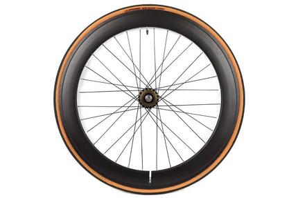 Roue Arrière 60mm + Chambre à air + Pneu Noir Classic