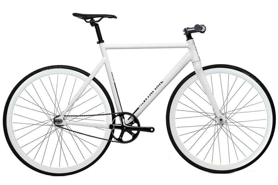 SANTAFIXIE Bicicletta Fixie Raval All White 30mm