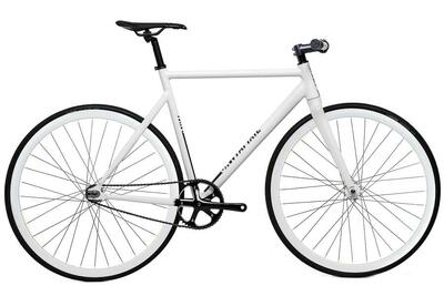 Bicicletta Fixie Raval All White 30mm