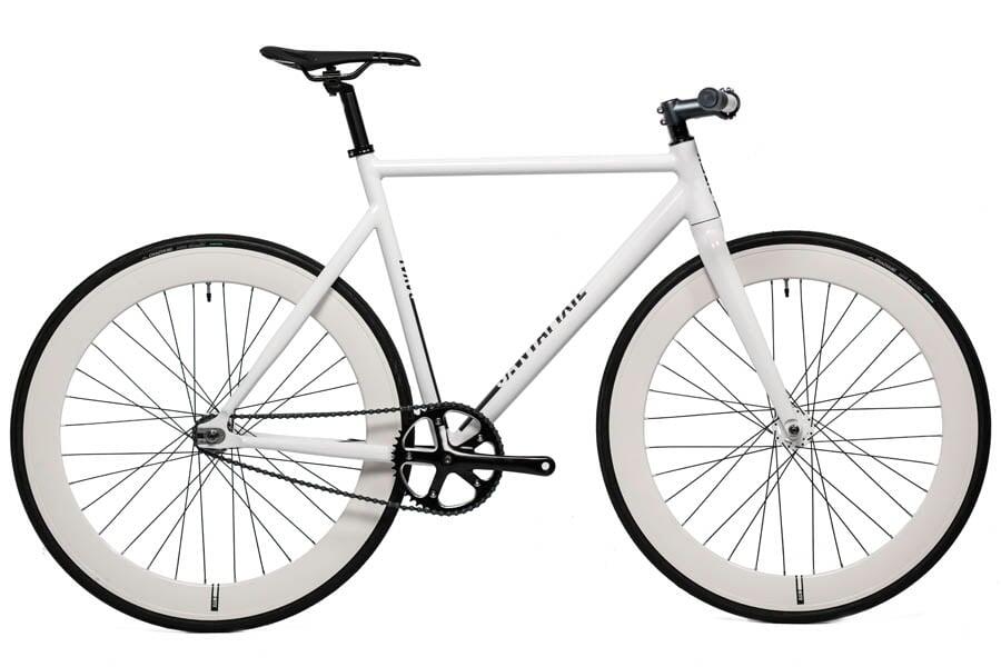 SANTAFIXIE Bicicletta Fixie Raval All White 60mm