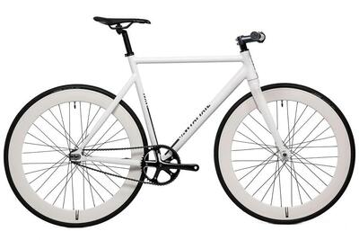 Bicicletta Fixie Raval All White 60mm