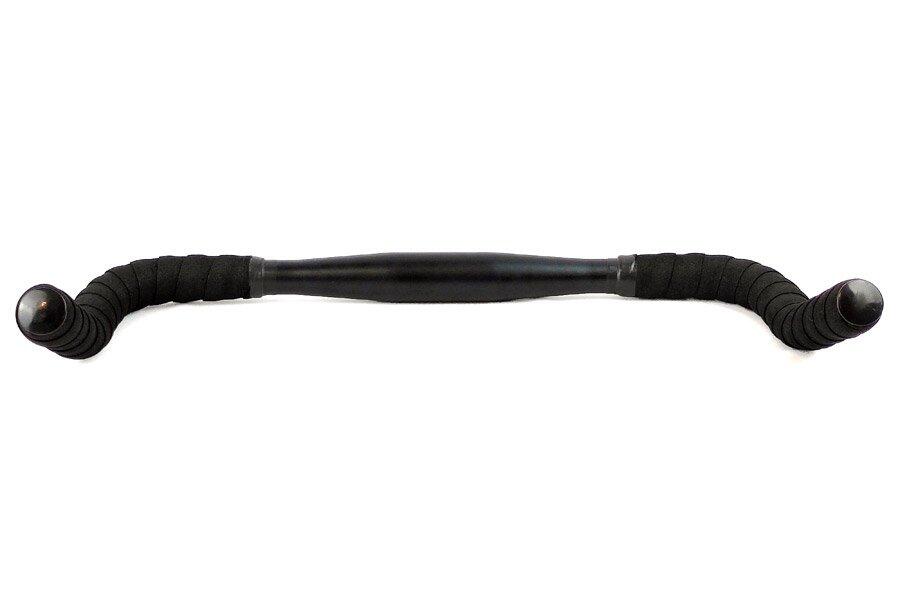 Manillar Bullhorn 31.8 mm Aluminio Negro + Cintas negras 3/4