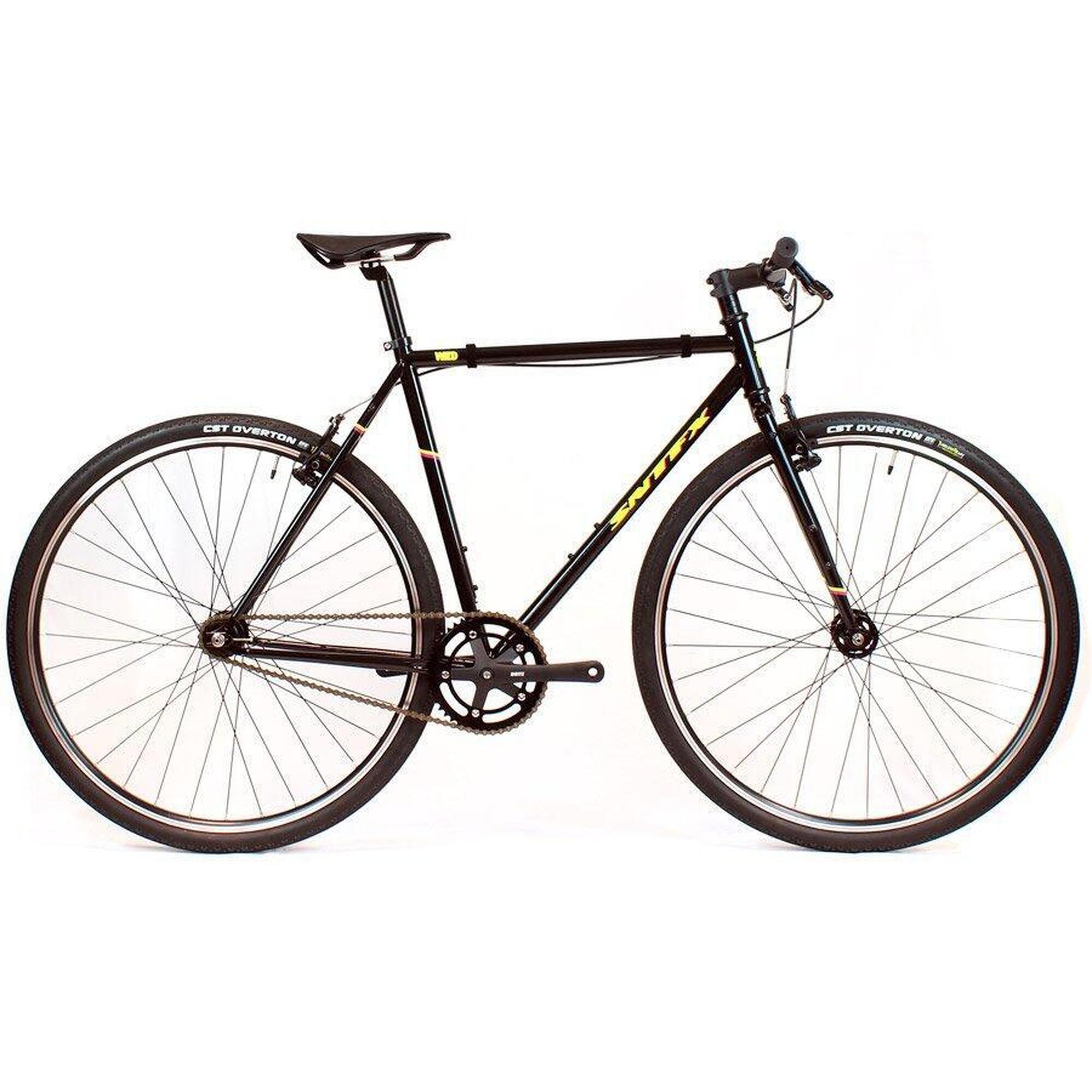 Santafixie - Vélo Fixie Wild Tracklocross Black - Vélo Route - Noir - 54 Cm - Decathlon