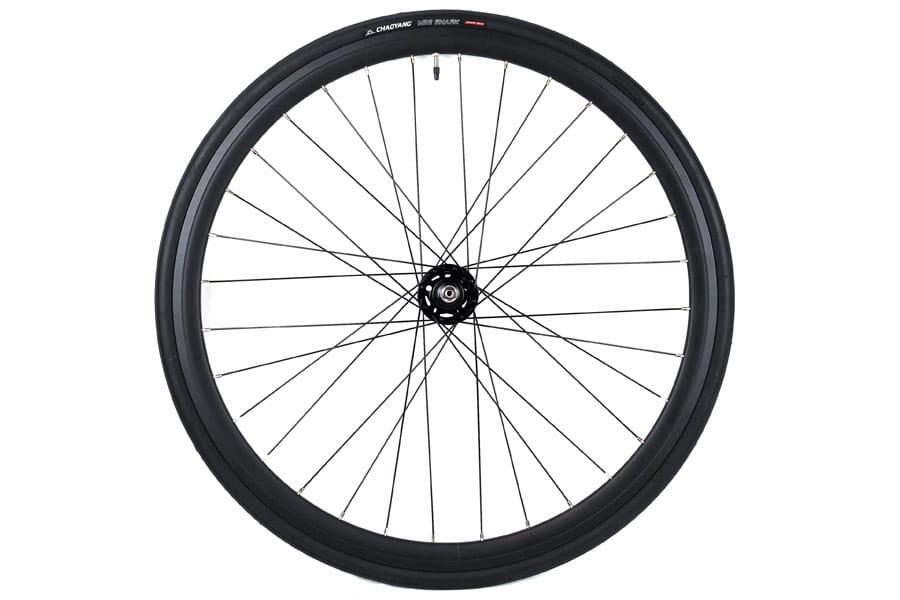 Paire de Roues 30mm + Chambres à air + Pneus Noir 3/6