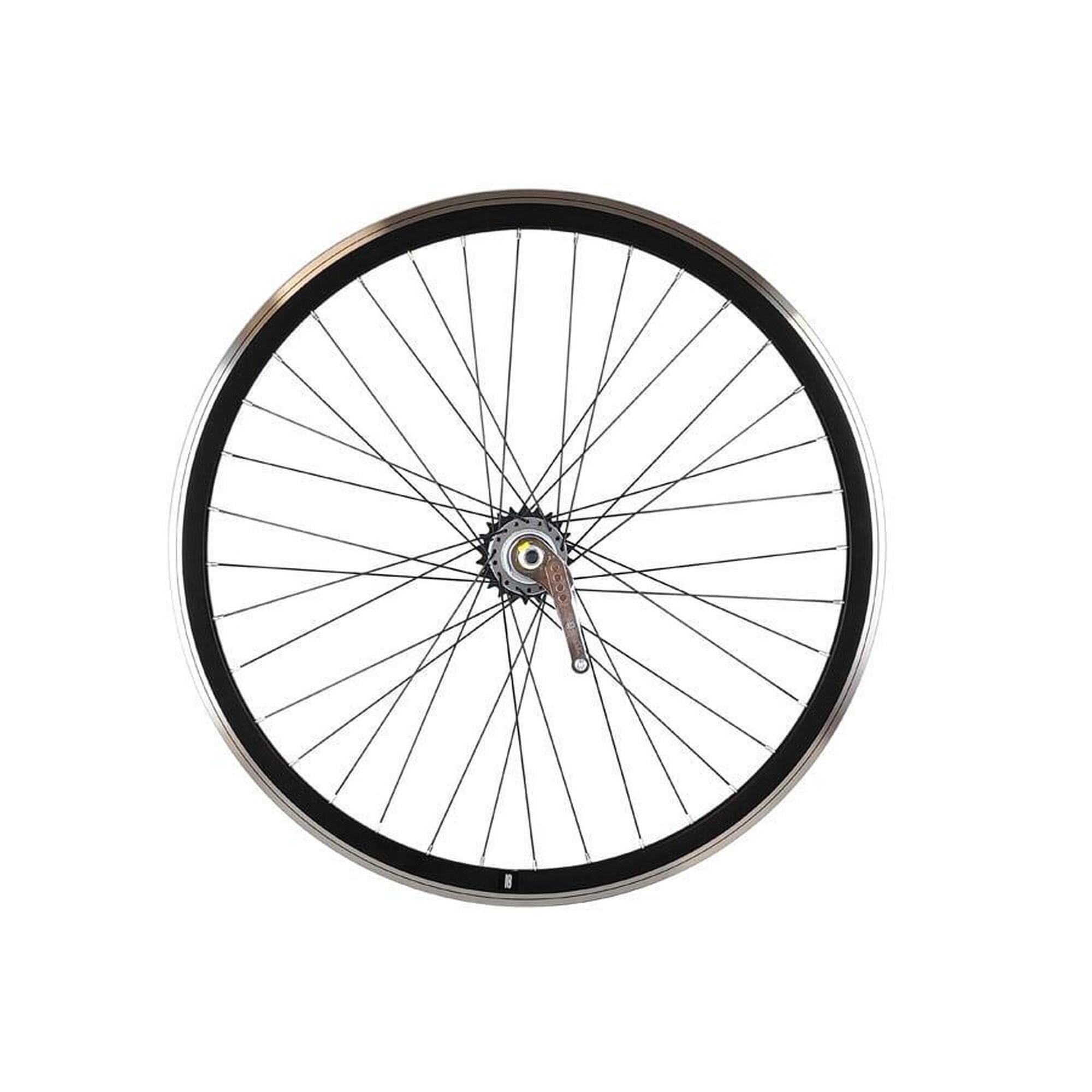 Santafixie - Roue Arrière Rétropédalage Et 3 Vitesses - Rayon Roue - 28" - Decathlon