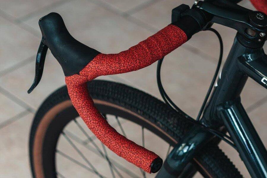 Ruban de guidon SNTFX SPECIAL Broken Red 3/7
