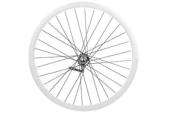 Terugtraprem 30mm Achterwiel - Wit
