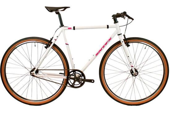Wild Tracklocross Fixie Fahrrad - White