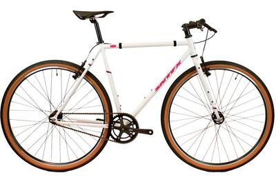 Bicicletta Fixie Wild Tracklocross White