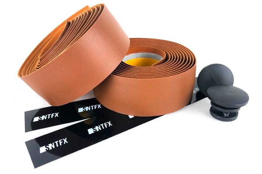 SANTAFIXIE Nastro manubrio Asphalt Marrone Miele