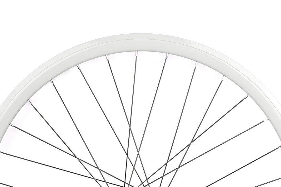 Rueda Fixie Trasera 700C 30mm Blanca 2/3
