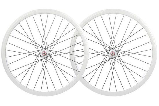 Paire de Roues 30mm Blanc