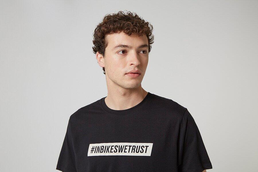 T-shirt #InBikesWeTrust Limited Edition - Noir 3/7