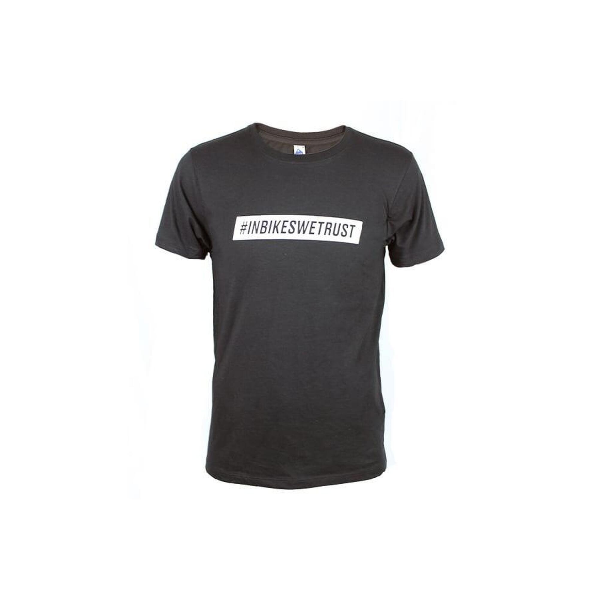 Santafixie - T-shirt #inbikeswetrust Limited Edition - Noir - T-shirt Manches Courtes - Noir - Decathlon