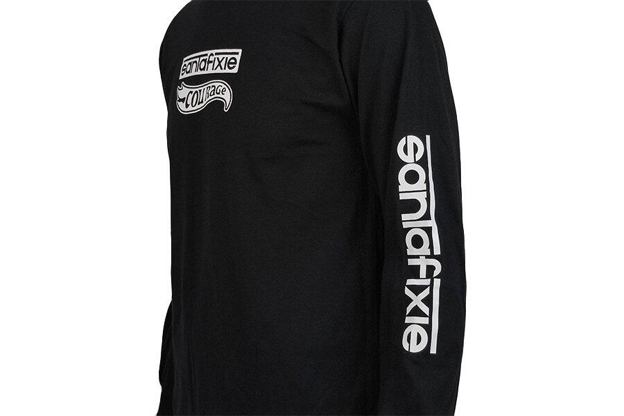 Camiseta Manga Larga Santafixie x Courage Limited Edition Negro 4/7