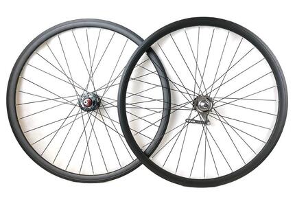 Terugtraprem 30mm Wielset - Zwart