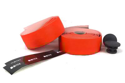 Asphalt stuurlint - neon oranje