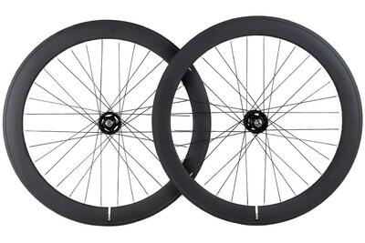 Coppia Ruote 60mm Nero