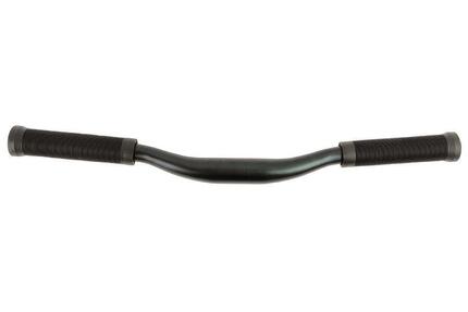 Cintre Double Hauteur 31.8 mm Aluminium Noir avec Poignées