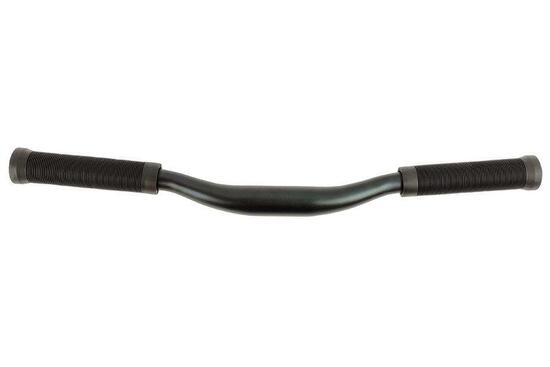 Double Rise Alu-Lenker 31.8 mm mit Griffen - Schwarz