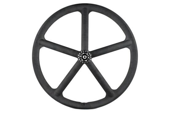 Ruota Posteriore Cinque Razze Nera Opaca