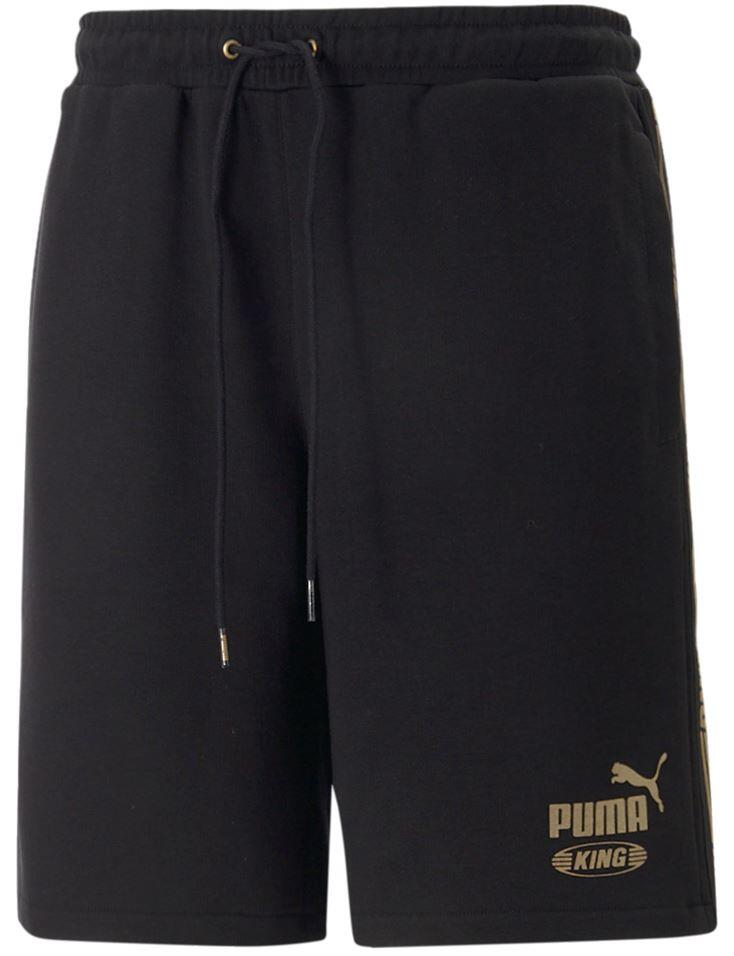 Czarne Szorty Puma King dla Mężczyzn - Komfort i Styl