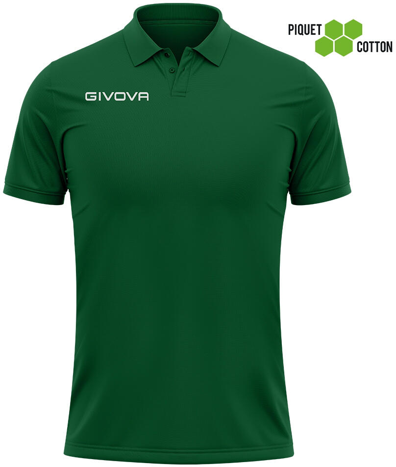 Polo donna givova verde 4/5