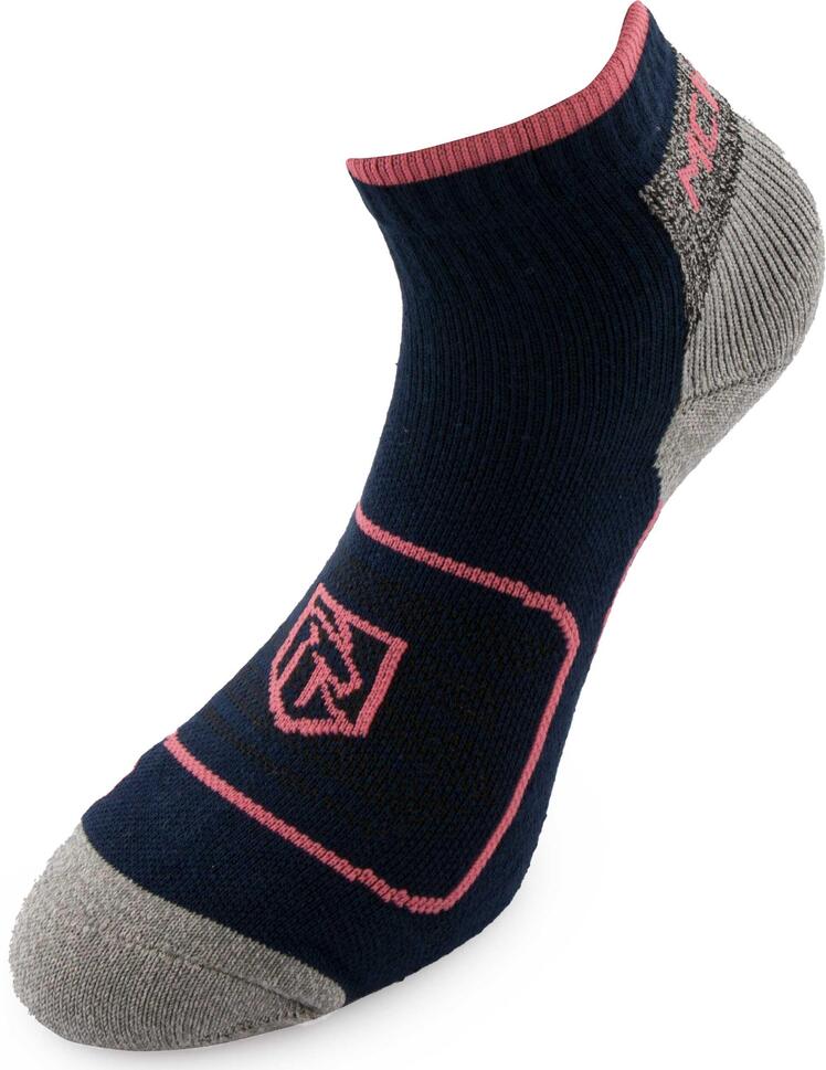 Skarpetki Unisex McKees 36-38 w Mieszance Bawełny Niebiesko-Fuksjowej