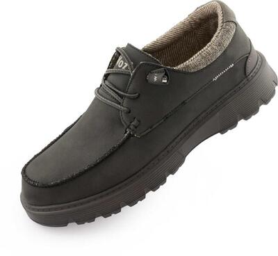 Woz ringo 1 zwarte leren herenschoenen maat 42
