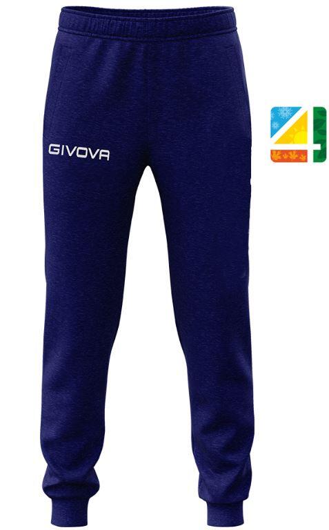 Spodnie do Joggingu Givova King Navy 2XL - Komfort i Styl