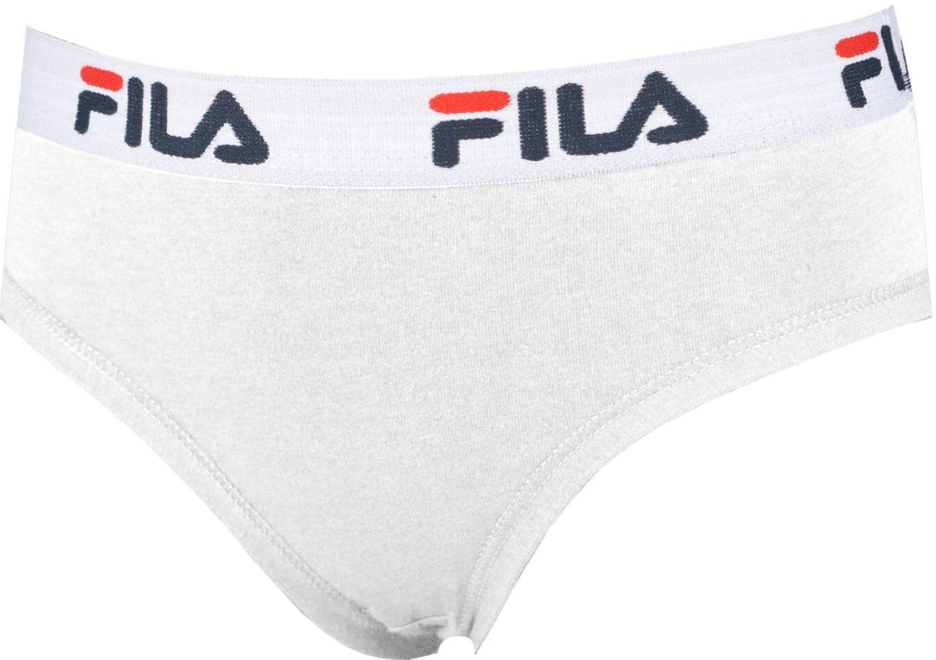 FILA Mädchen Fila Slip White 128-134 | Weiche Baumwolle und elastisch