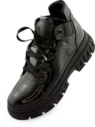 Damen Stiefel Nell 157 Schwarz - Größe 41 aus Leder