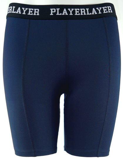 PlayerLayer Shorts élastiques fille Navy 128-134 (7-8 ans)