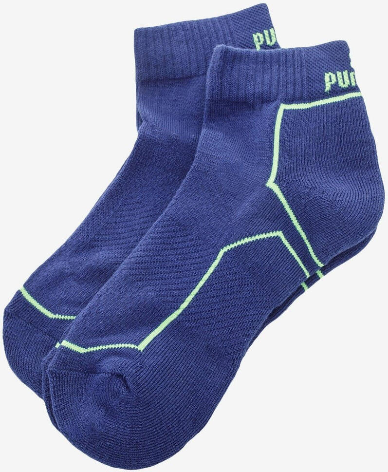 Skarpetki Sportowe Puma Performance 2-Pack Neon Niebieskie 43-46