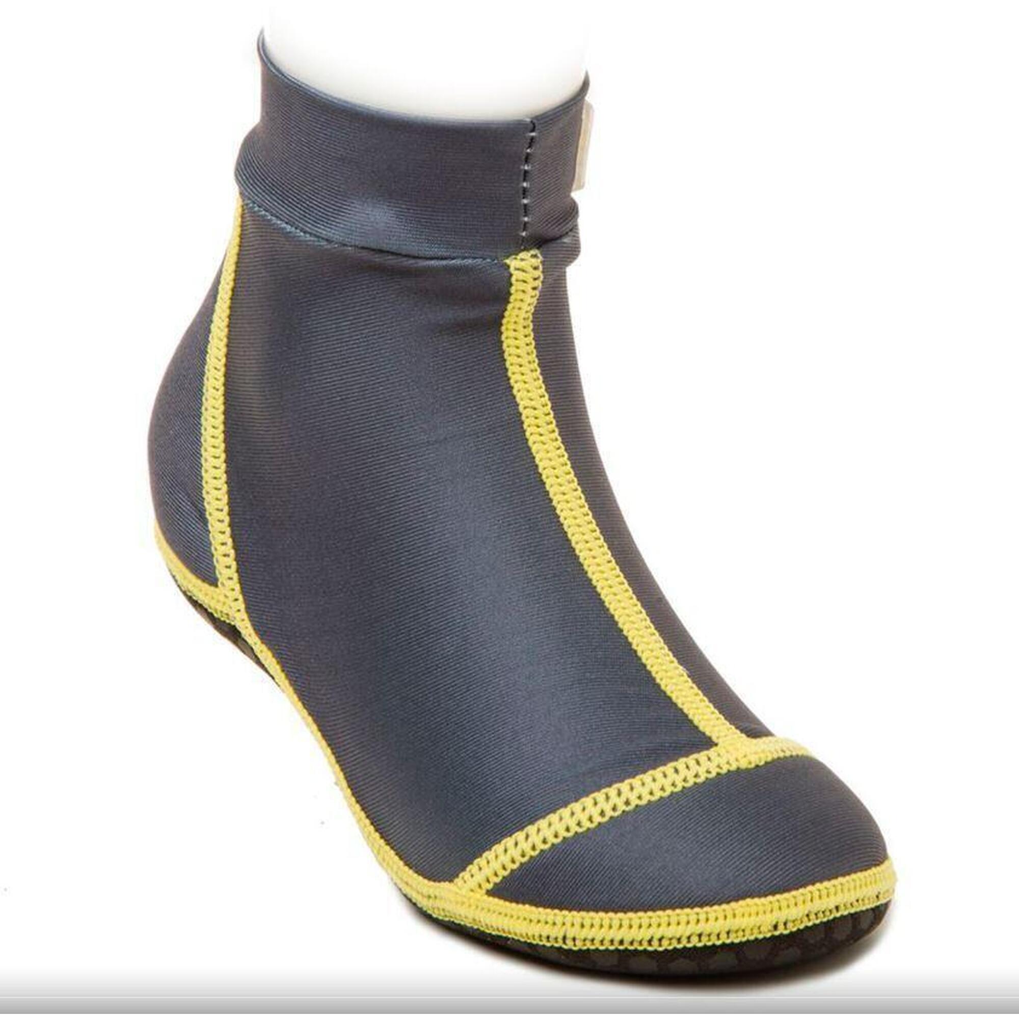 Zeagle - Chaussettes De Plage Grey Duukies Enfants 26-27 Protection Et Adhérence - Chaussettes Piscine - Gris - Decathlon