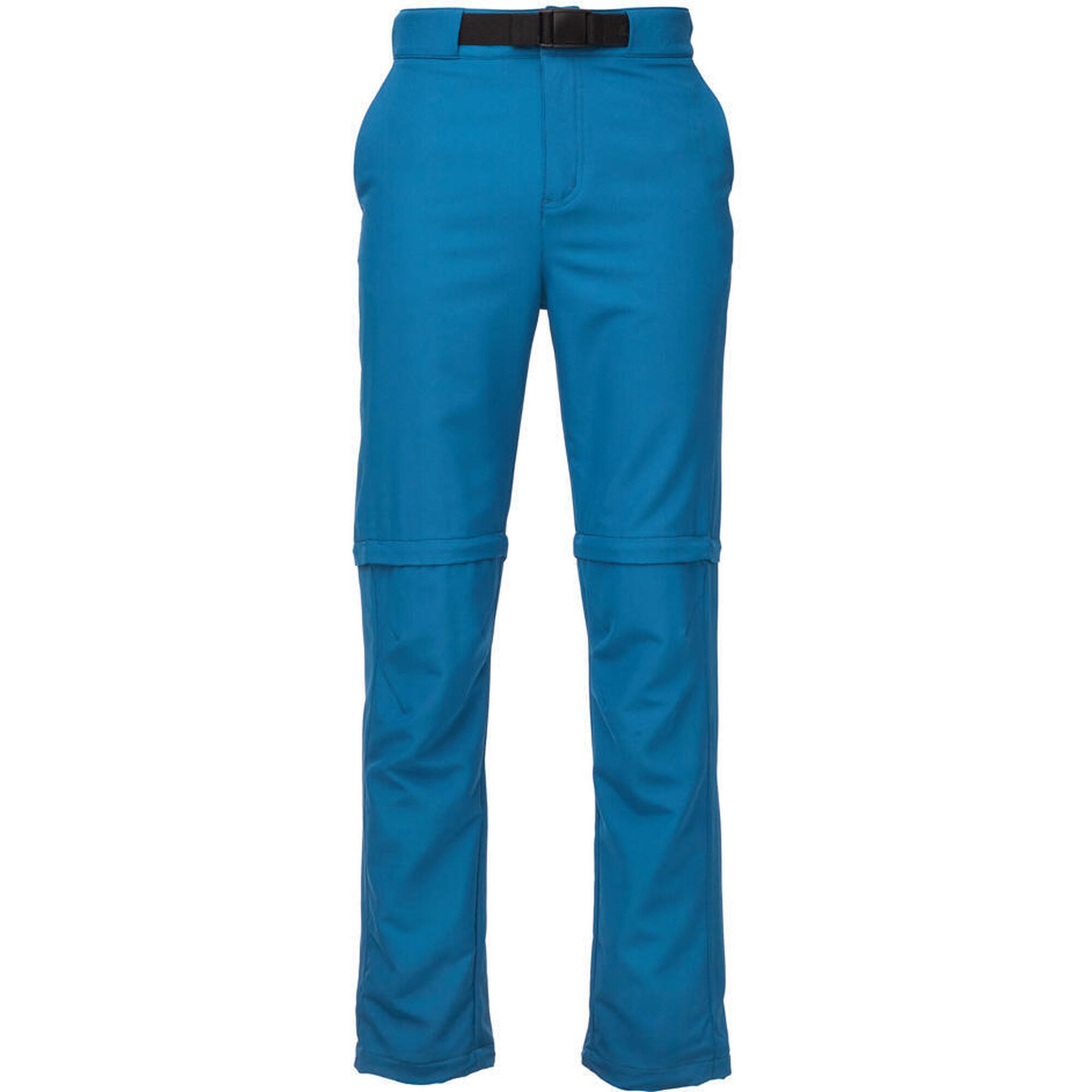 Hsn - Loupe Urzek Blu M Pantalon Softshell Respirant Pour Les Hommes - Pantalon Modulable - Bleu - Decathlon